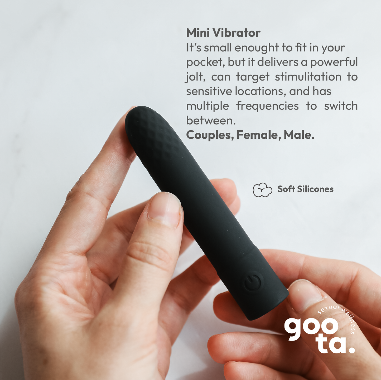 Goota Bullet Vibrator for Women - Mini Vibrator sextoy