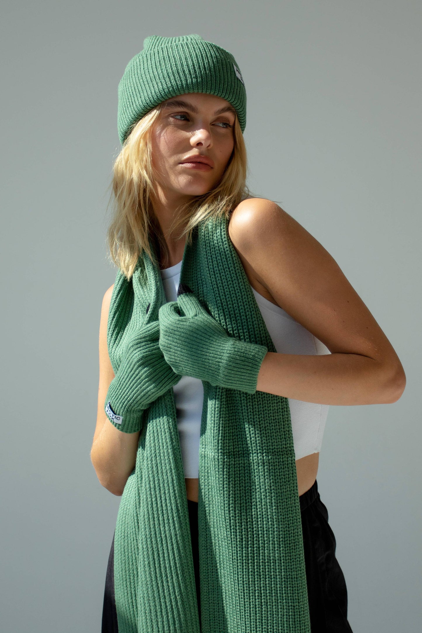 Recycled Bottle Gloves - Forest Fern - AW24