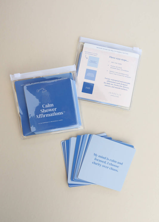 JAX Shower Affirmation™ Display Cards - Calm