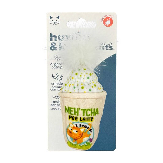 Huxley Meh' tcha Pee Latte Cat Toy