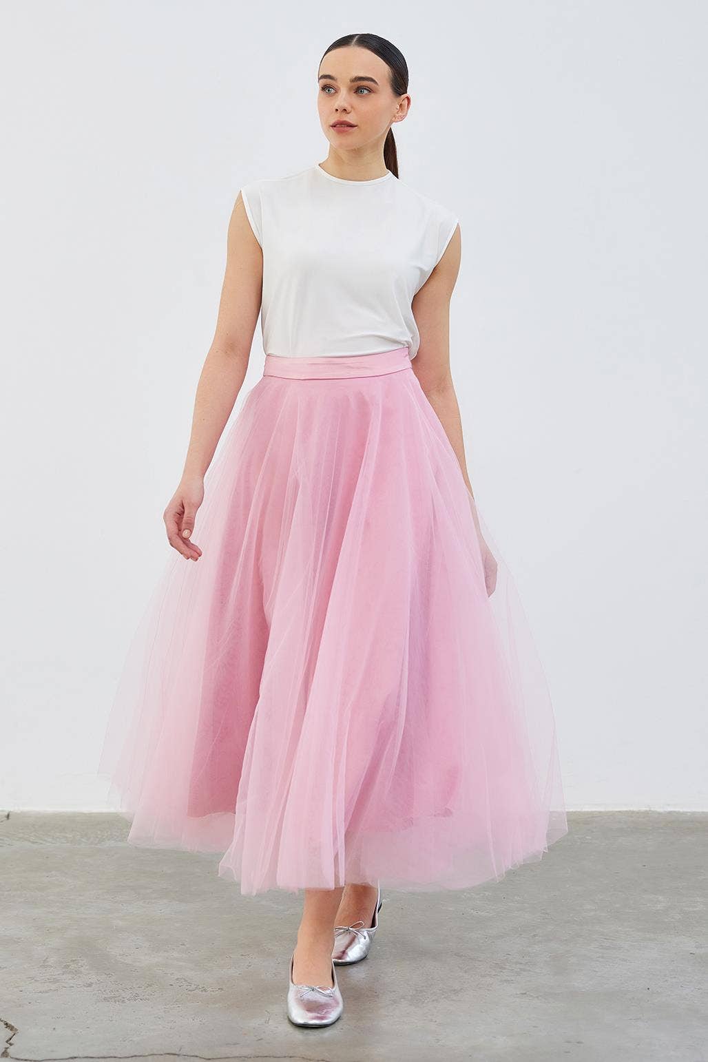 Royal Multilayer Tutu Skirt Pink