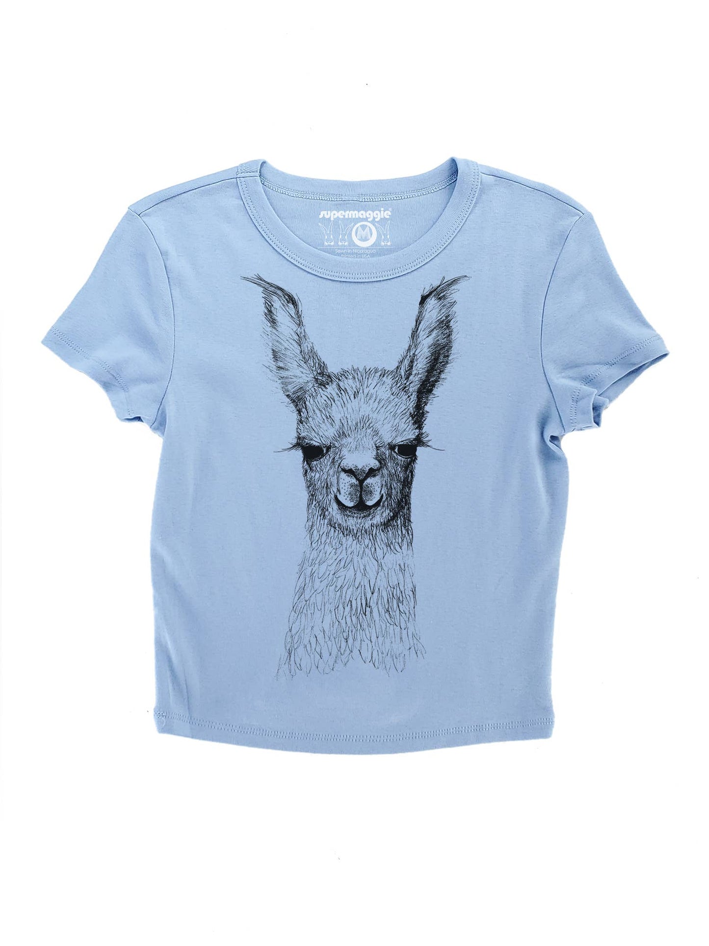 Supermaggie Llama Babe Baby Doll Tee