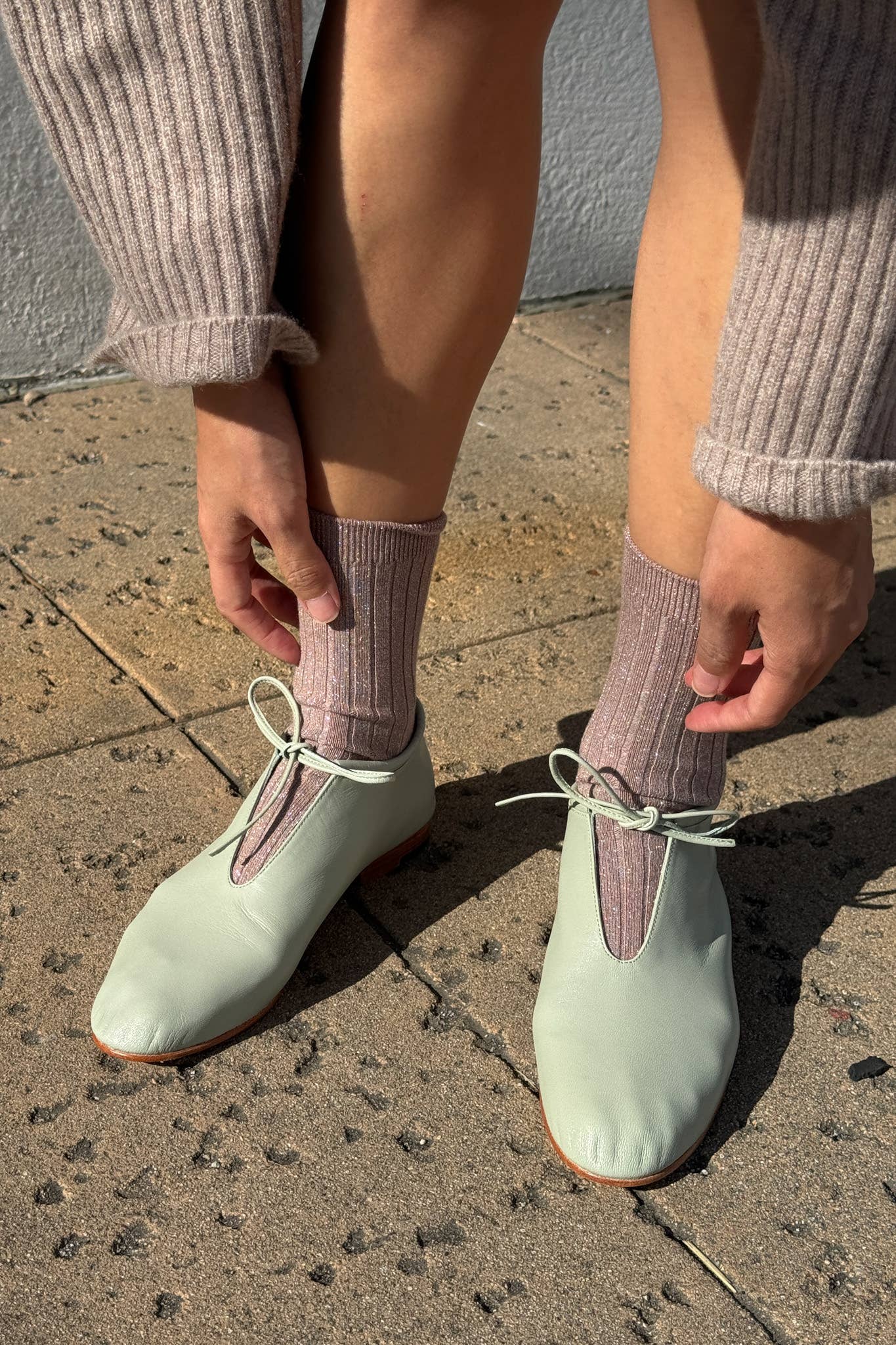 Her Socks - Modal Lurex