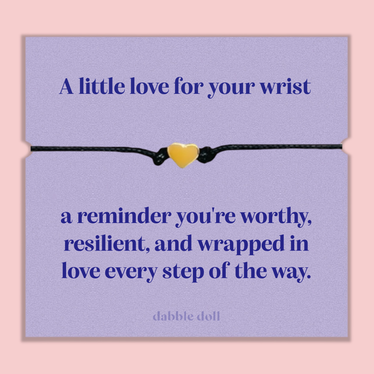 Dabble Doll Heart Bracelet