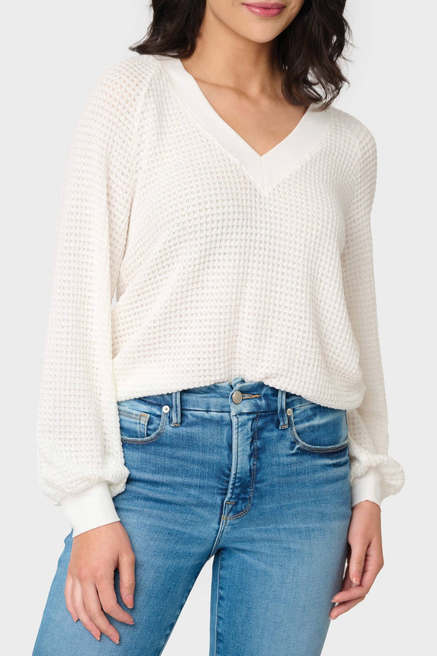 Courtside Open Weave Sweater