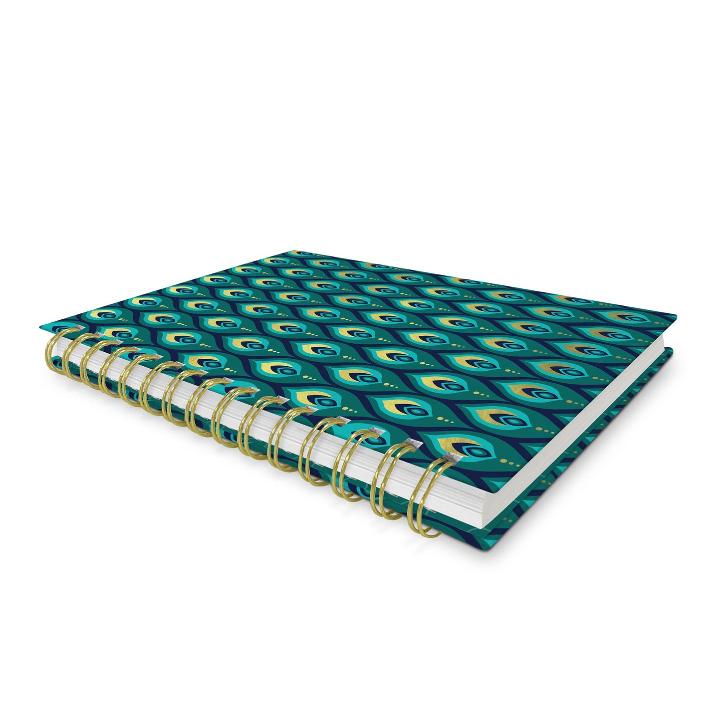 Studio Oh! Cascading Plumes Oliver Notebook with Pen Pocket