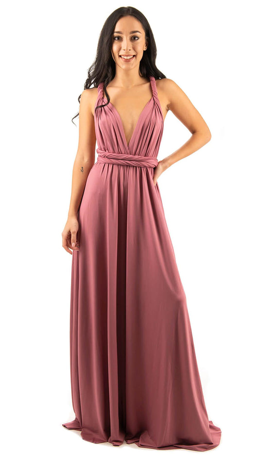 INFINITY DRESS Dusty Rose