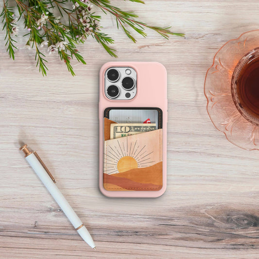 Studio Sunrise Moon Cell Phone Wallet