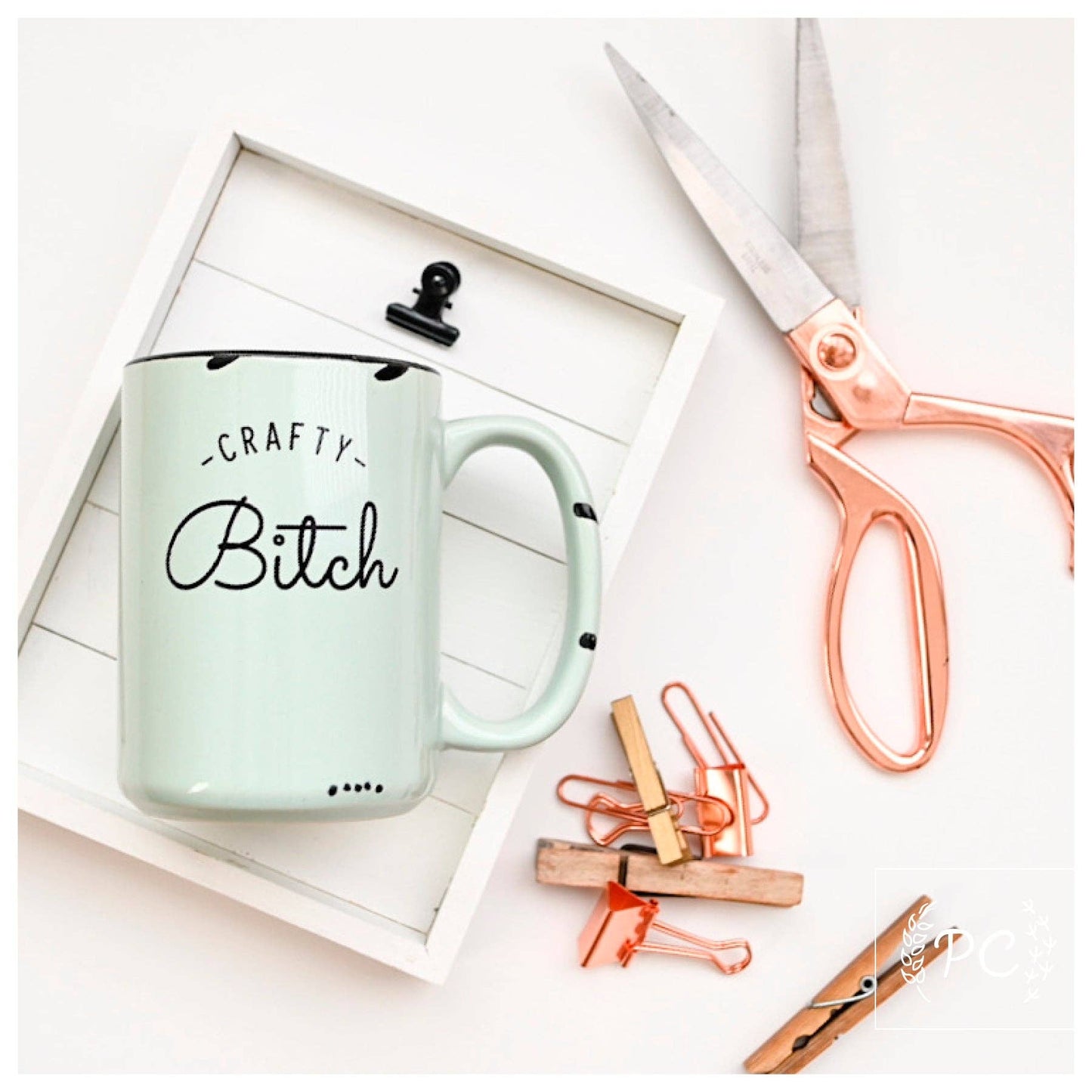 Crafty bitch | ceramic mug