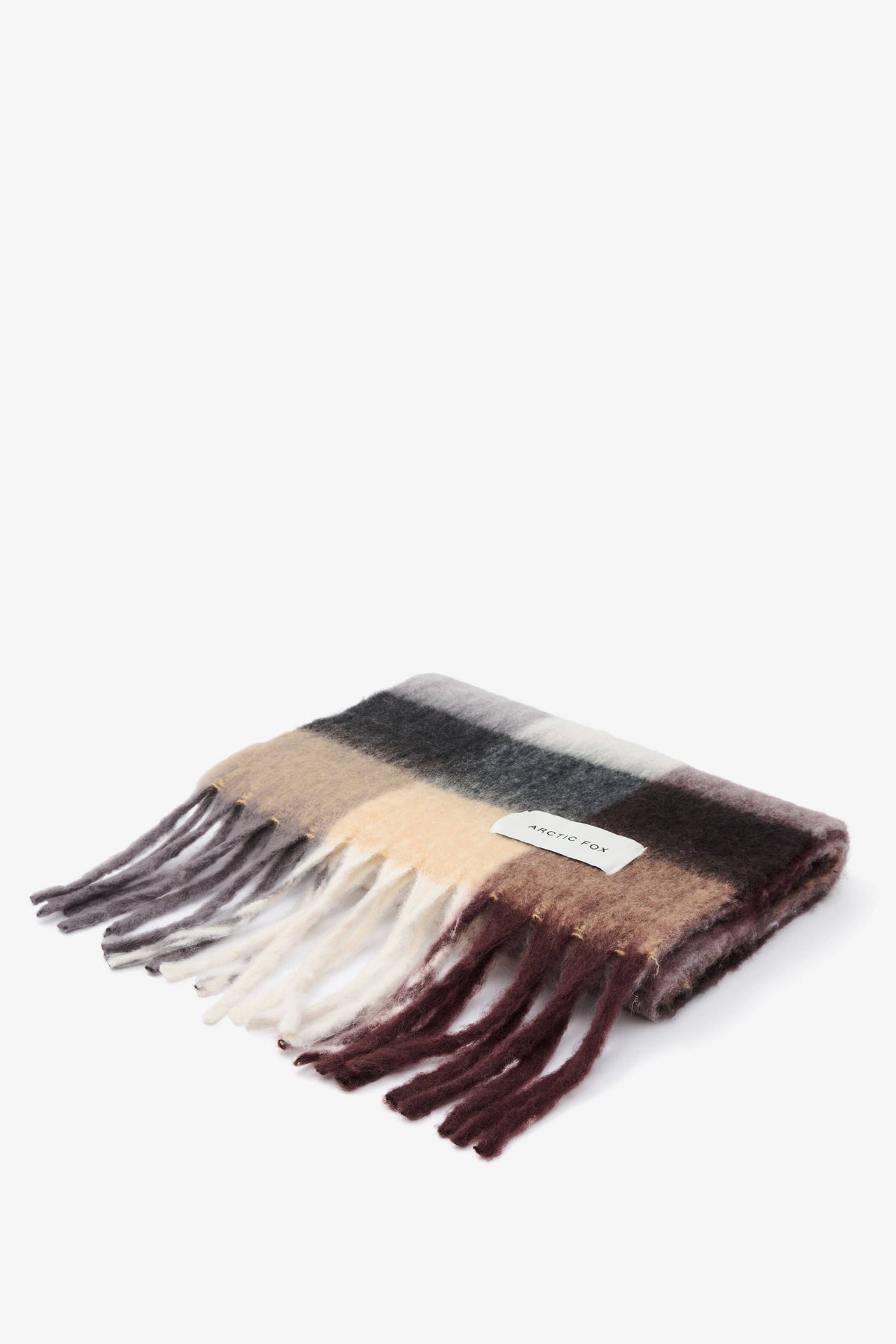 Arctic Fox The Reykjavik Scarf - 100% Recycled - Dark Berry - FW26