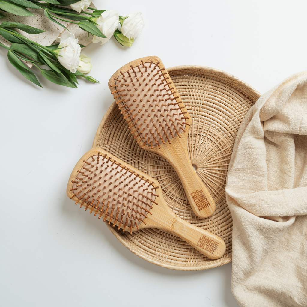 Jungle Bamboo Hairbrush | Sustainable Wooden Hair Brushes