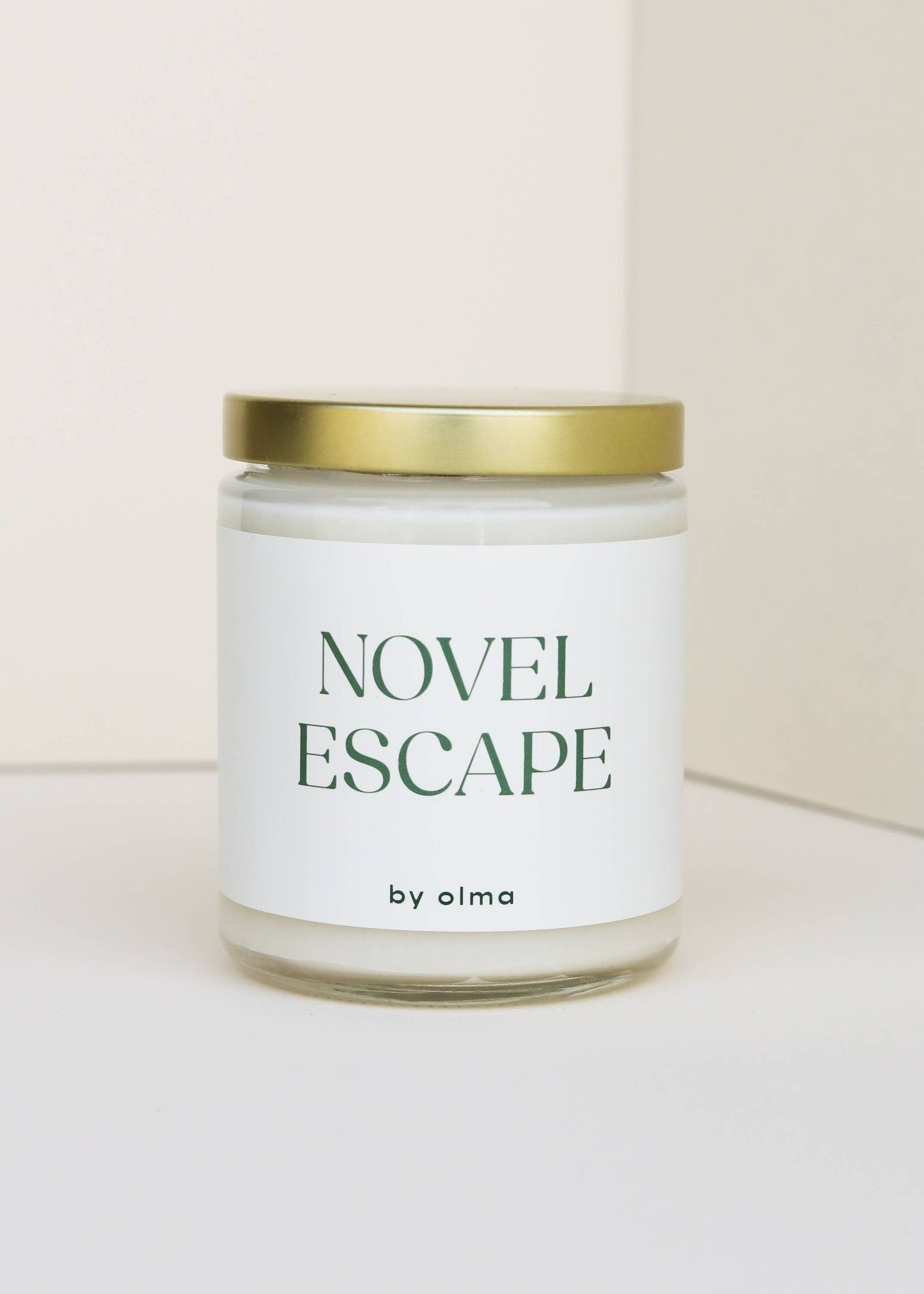 Jax Novel Escape - Book Lover Candle - 9oz Clear