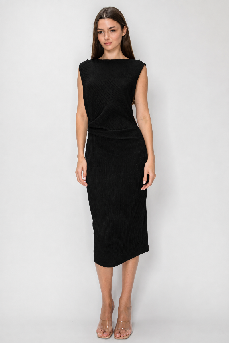 White Rhino Sleeveless Dress
