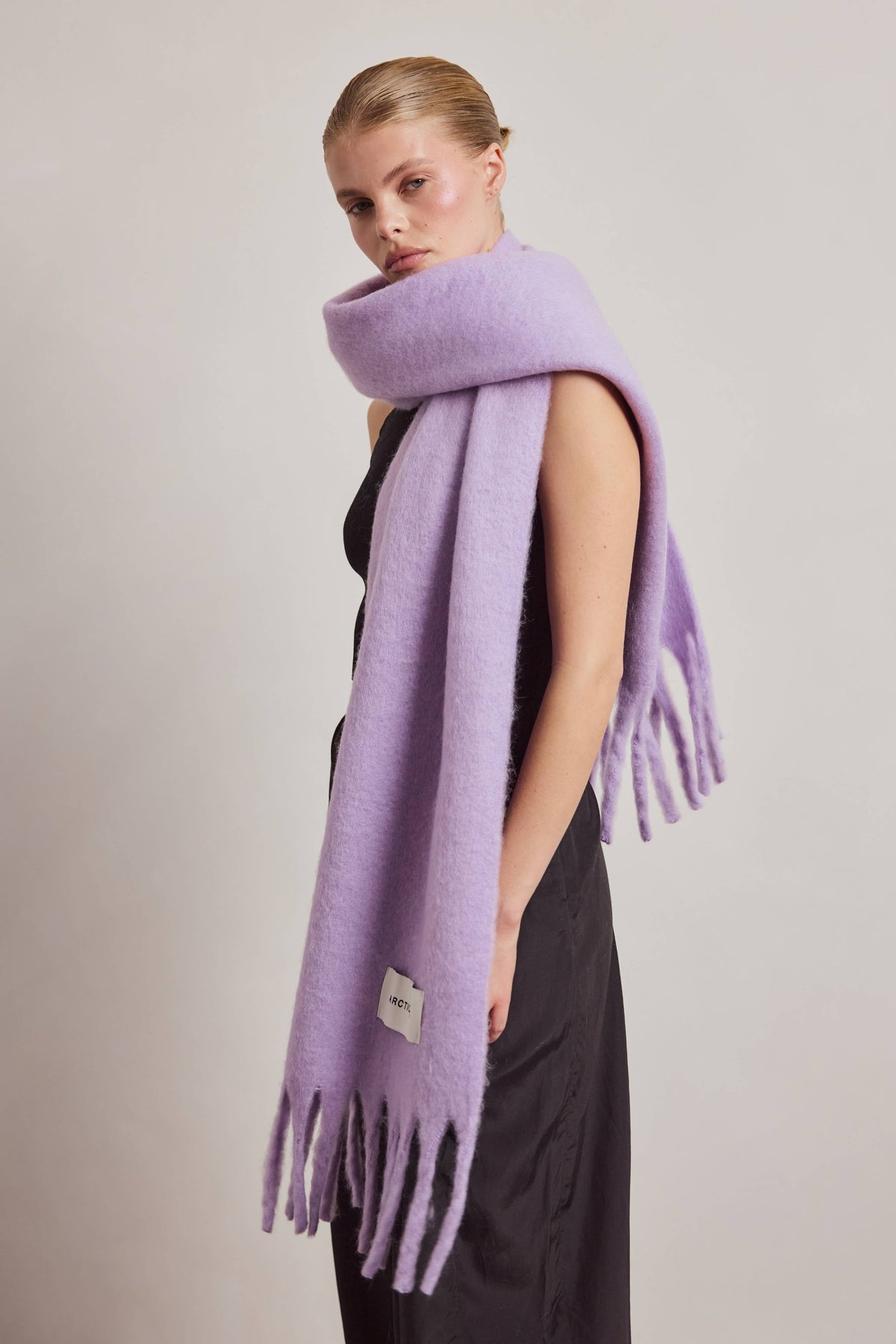 Arctic Fox The Stockholm Scarf - 100% Recycled - Light Lavender - FW26