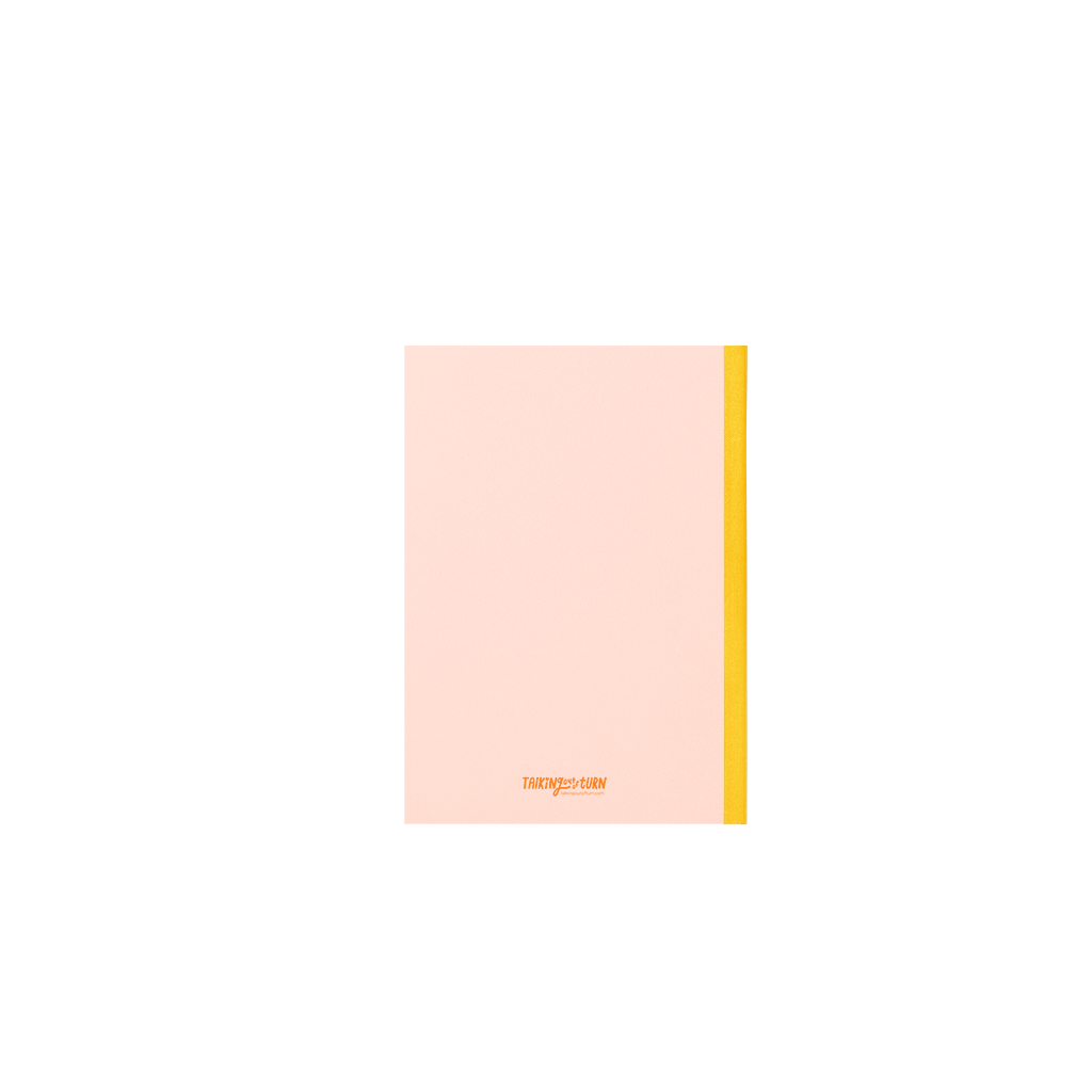 Feminist Agenda Peach Notebook