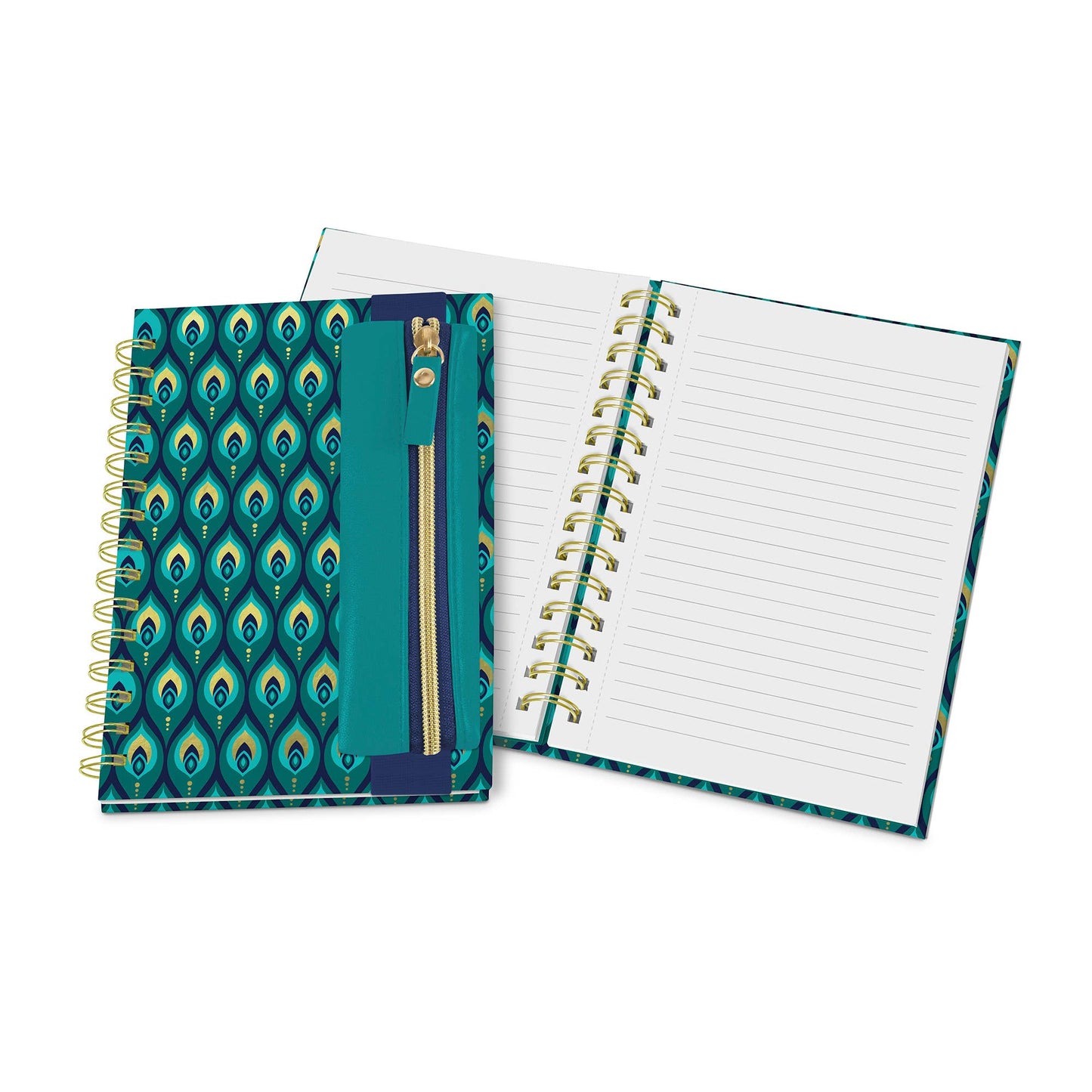 Studio Oh! Cascading Plumes Oliver Notebook with Pen Pocket
