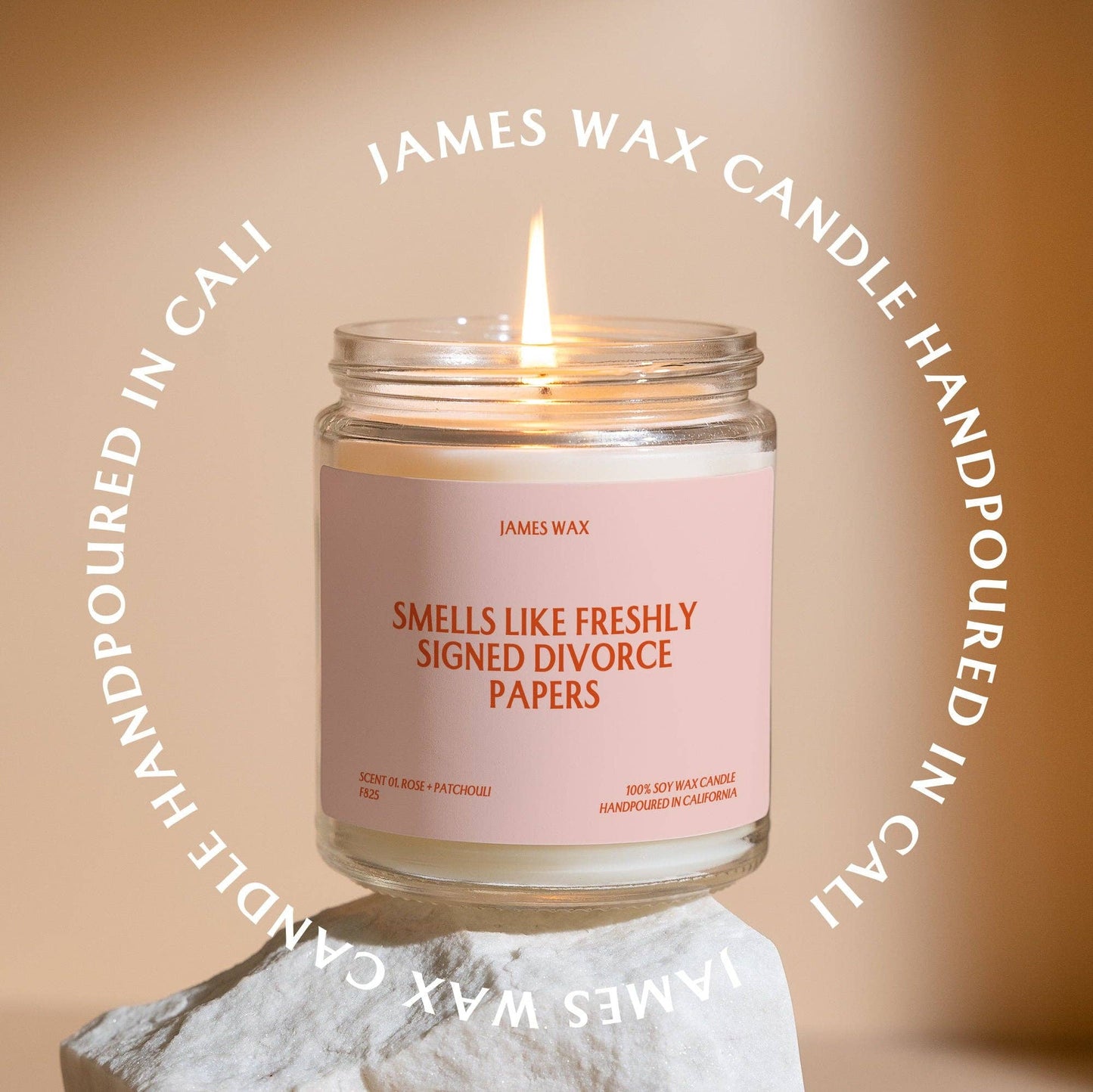 James Divorce Gift Smells Like Freshly Signed Divorce Papers Candle For Divorcees Divorce Gift F825