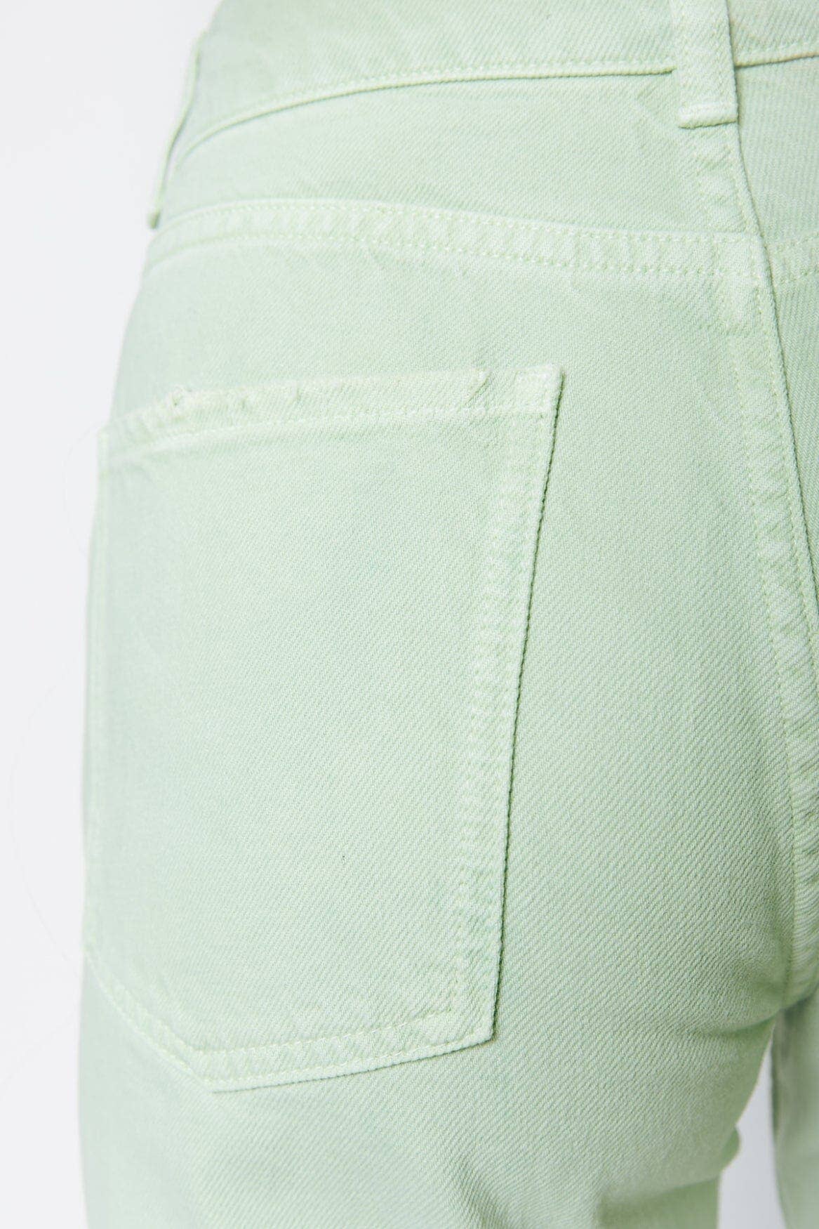 Colourful Rebel Jones Denim Pants | Bright green