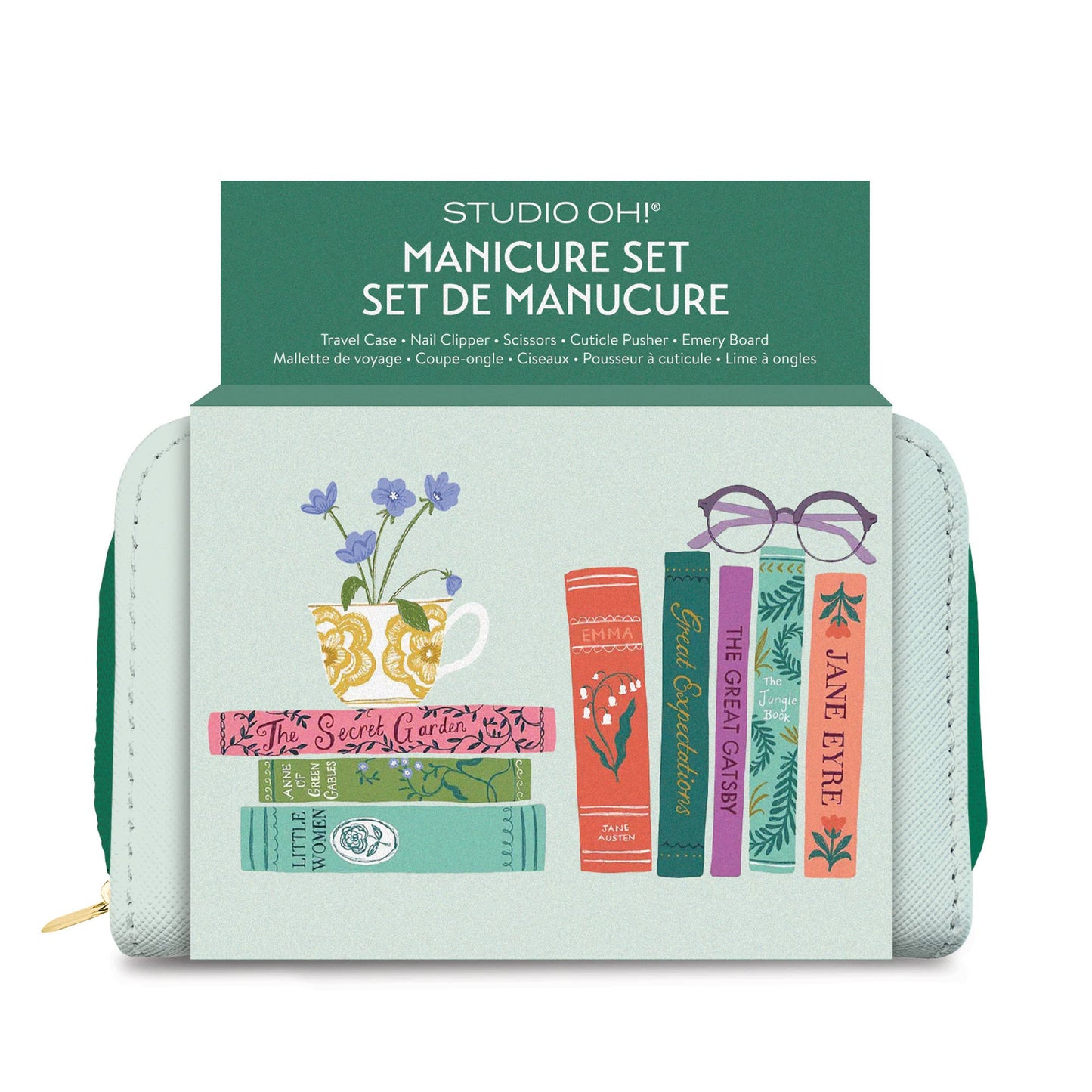 Studio Oh Cozy Reads Manicure Set