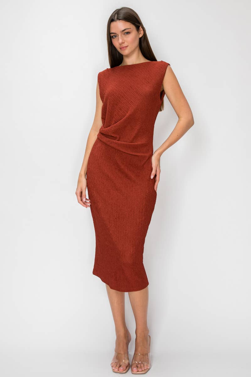 White Rhino Sleeveless Dress