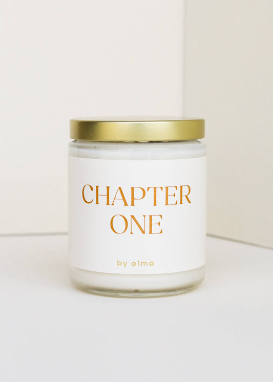 Jax Chapter One - Book Lover Candle - 9oz Clear