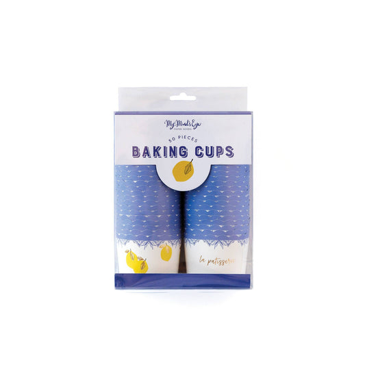Minds Eye - Blue Tile 5 oz Food Cups (50 pcs)