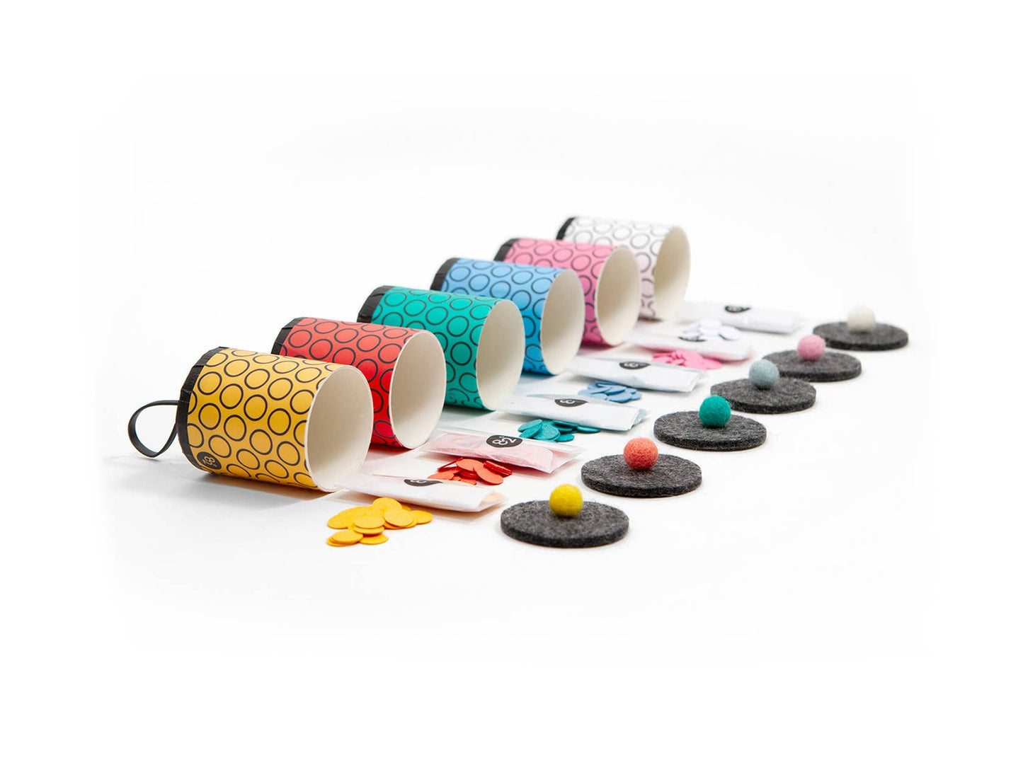 Studio 82 Reusable Confetti Popper -multi colors