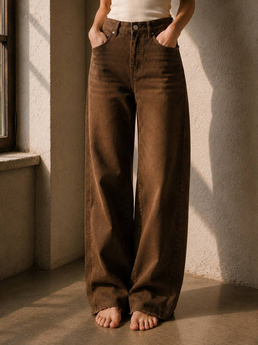 VINTAGE WIDE LEG JEANS