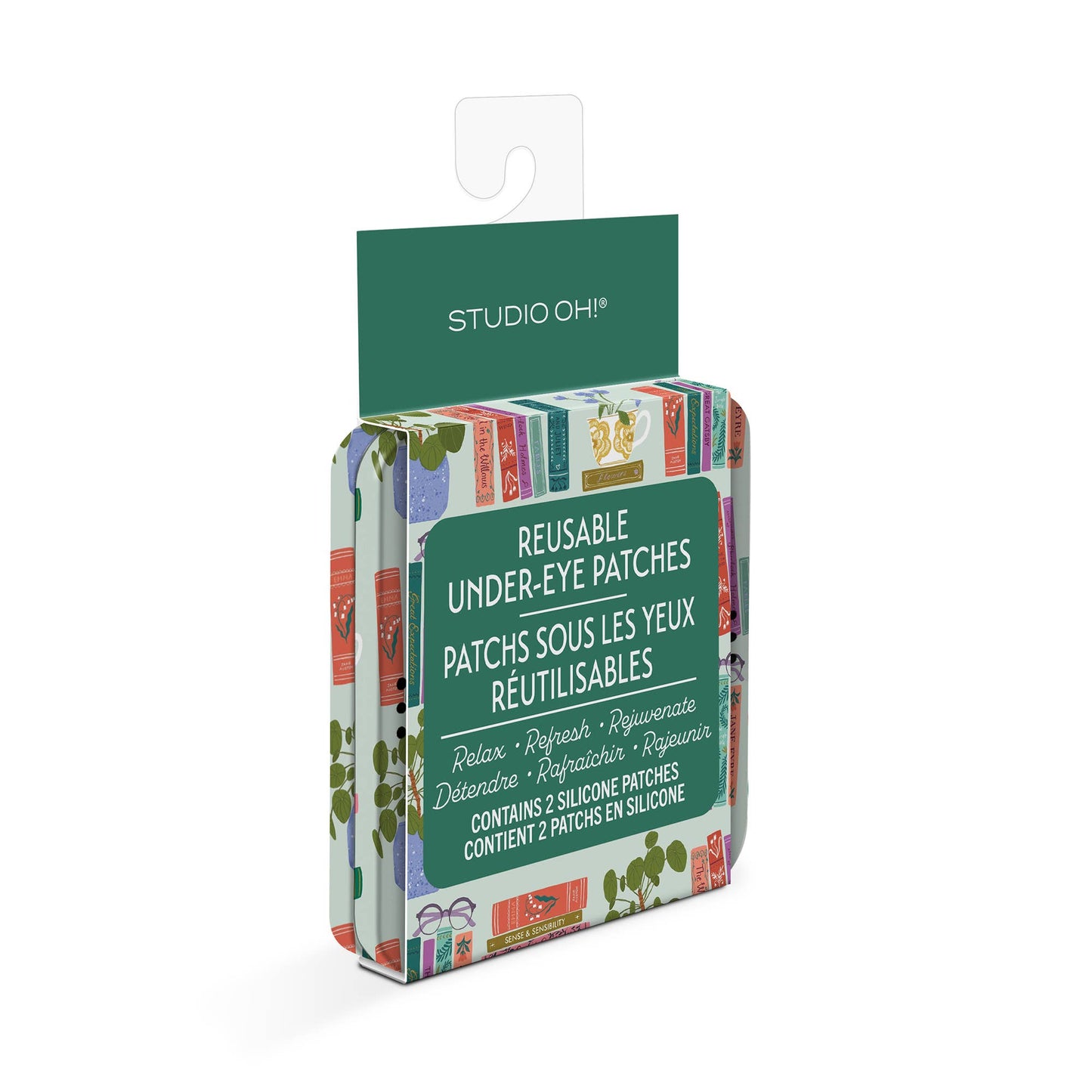 Studio Oh Cozy Reads Reusable Under-Eye Patches