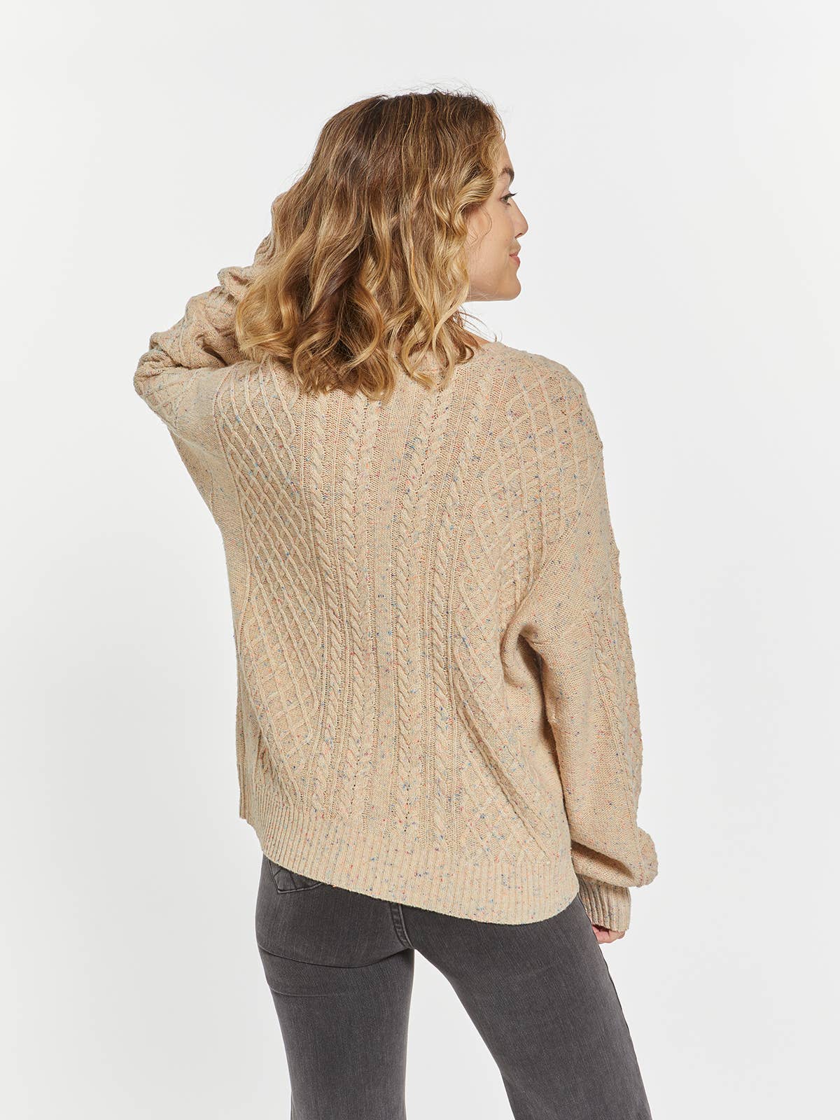 Weekend Crew Neck Knit Sweater - Mia Sweater