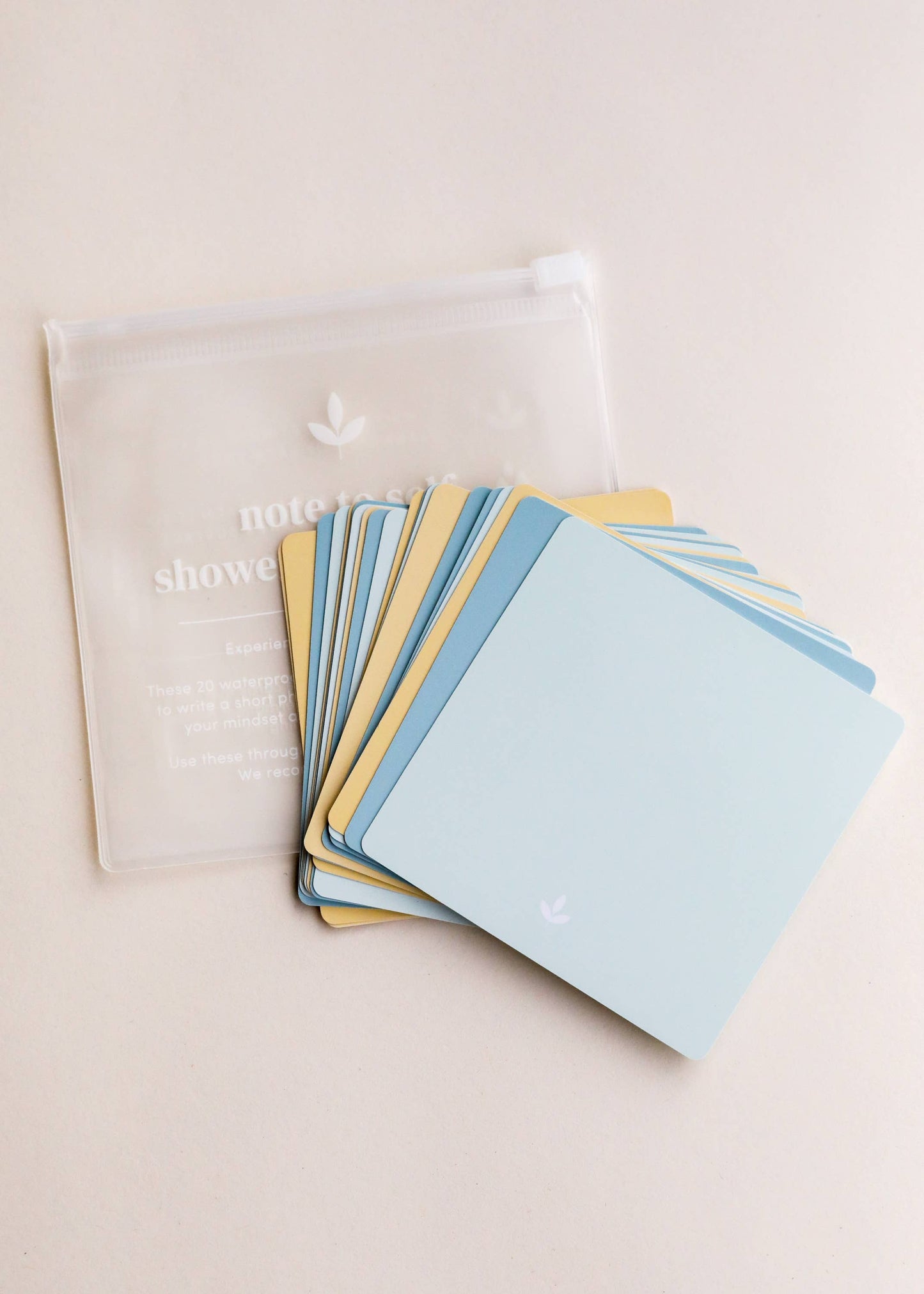 Shower Affirmation™ Display Cards - Note to Self