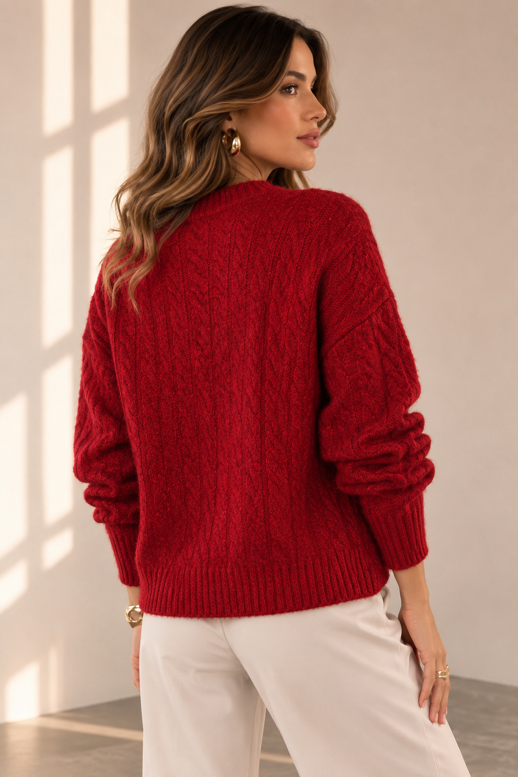 Signature Cable Knit Sweater