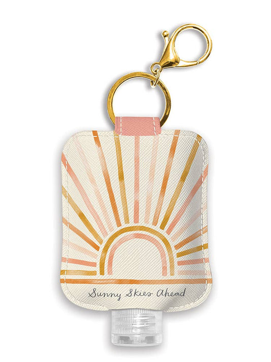 Studio Sunny Skies Ahead  Hand Sanitizer Holder With Travel Bottle