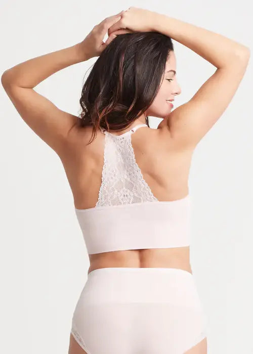 Yummie Seamless Lace Back Unlined Bralette