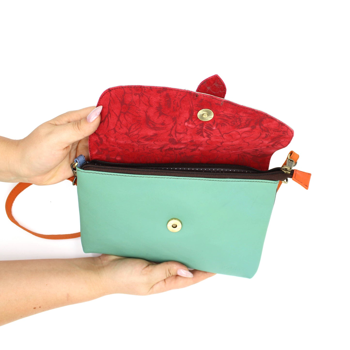 Soruka Saddle Print · Crossbody Bag