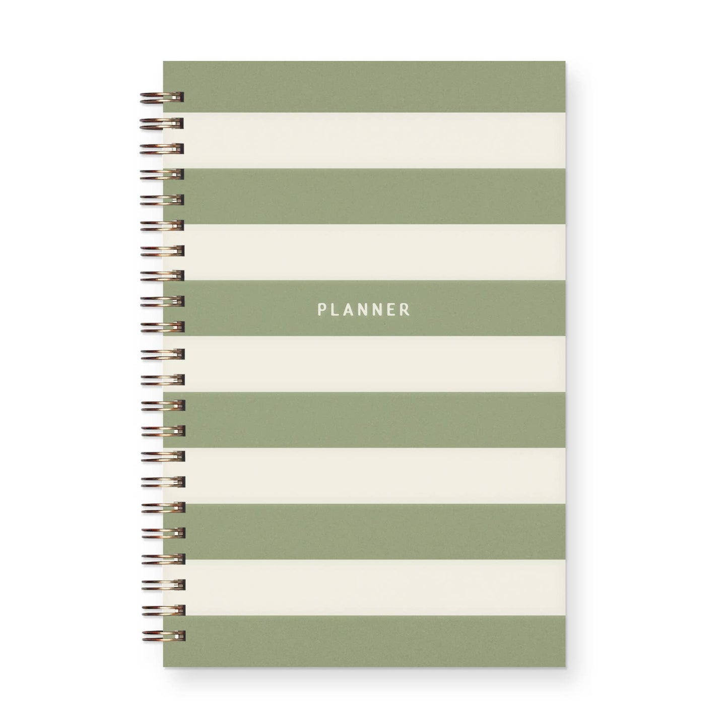 Ruff Striped Undated Weekly Planner Journal