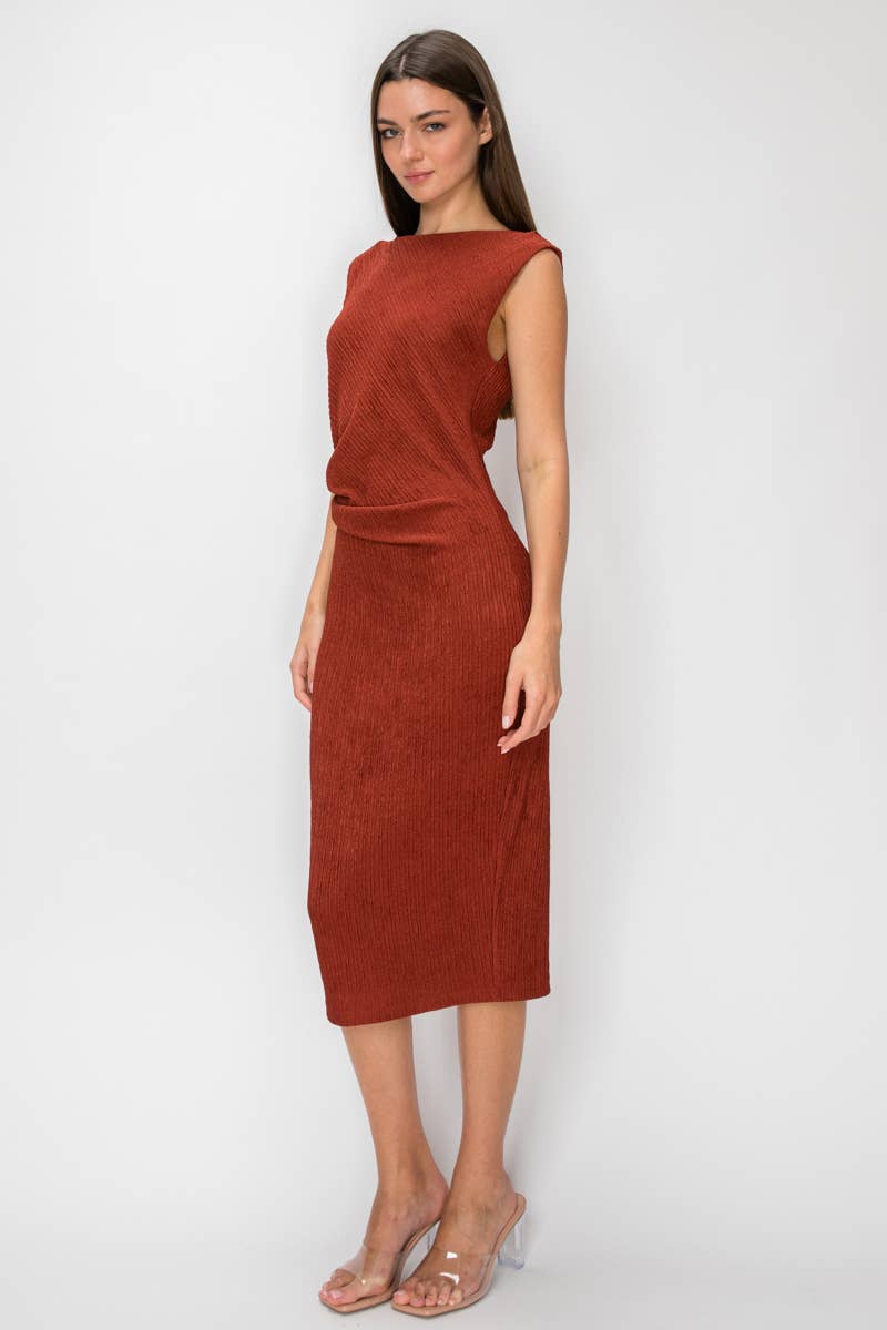 White Rhino Sleeveless Dress