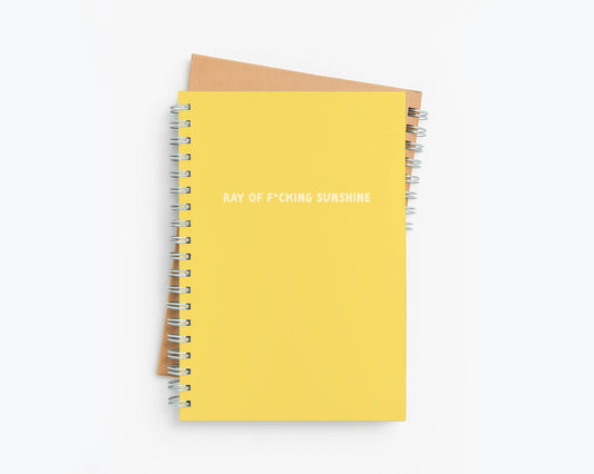 Ray of F*cking Sunshine Notebook, Mature, Swear, Journal
