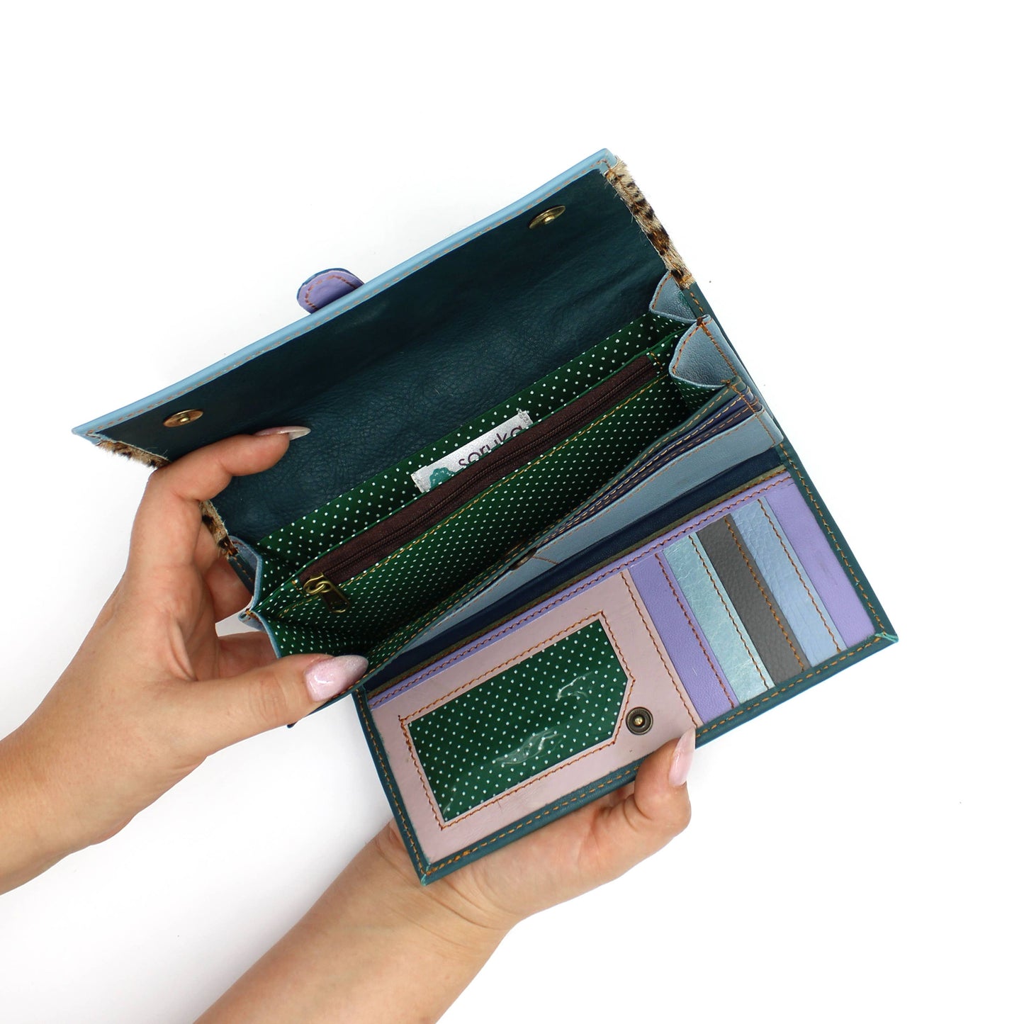 Soruka Half Moon Print · Wallet