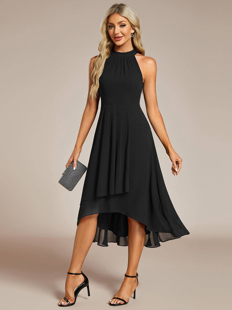 Ever Pretty Midi Lining Length fold stream Empire Waist Dresses