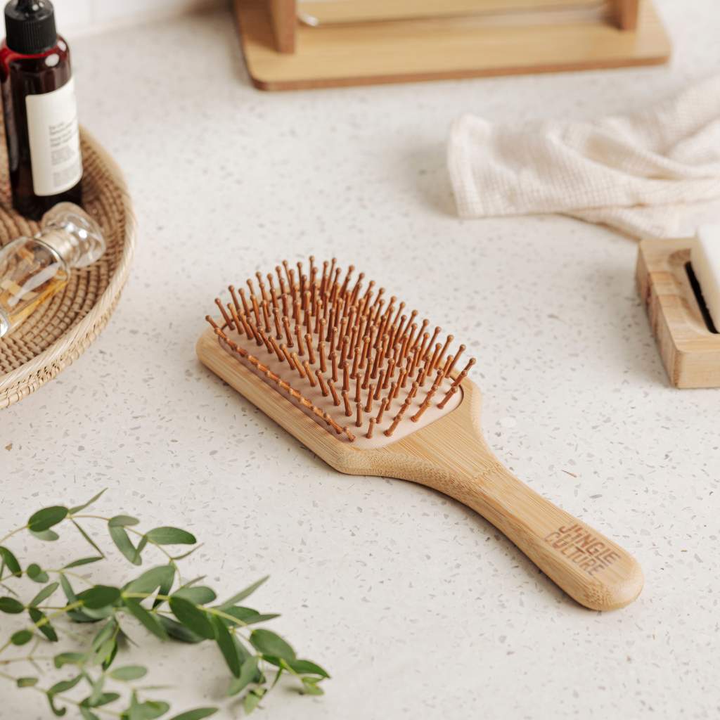 Jungle Bamboo Hairbrush | Sustainable Wooden Hair Brushes