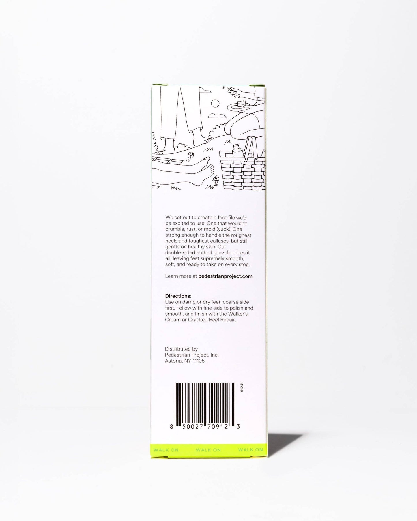 Pedestrian Nano Glass Foot File