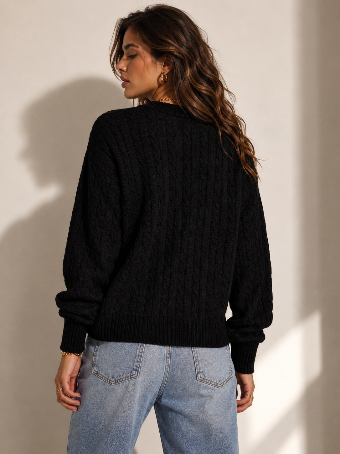 Signature Cable Knit Sweater