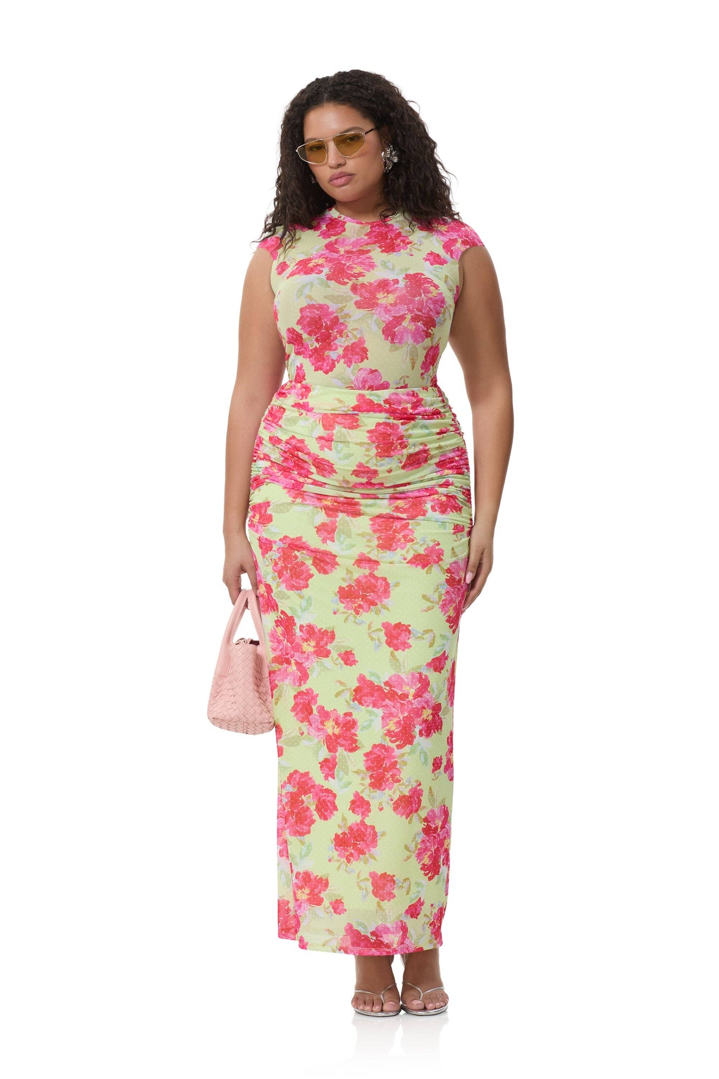 AFRM Nina Top - Floral Dot