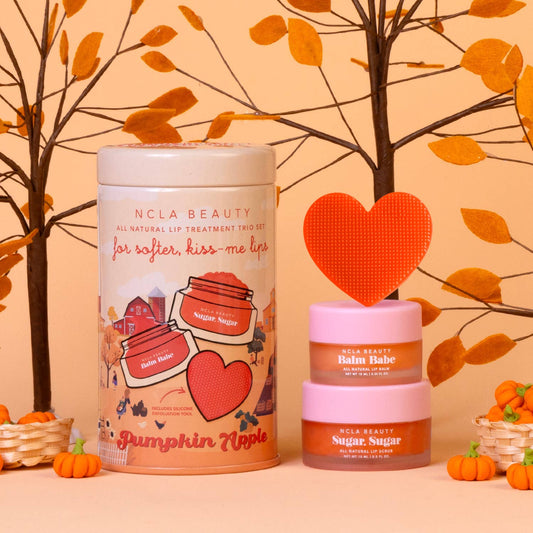 Pumpkin Apple Lip Care Set + Lip Scrubber