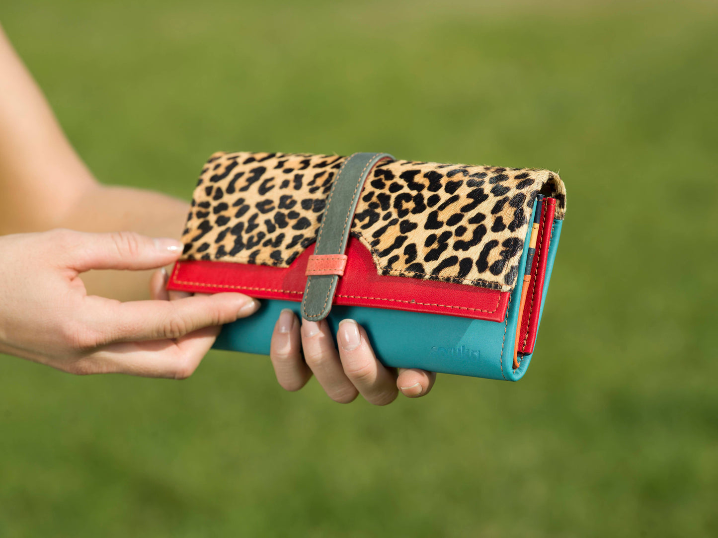 Soruka Half Moon Print · Wallet