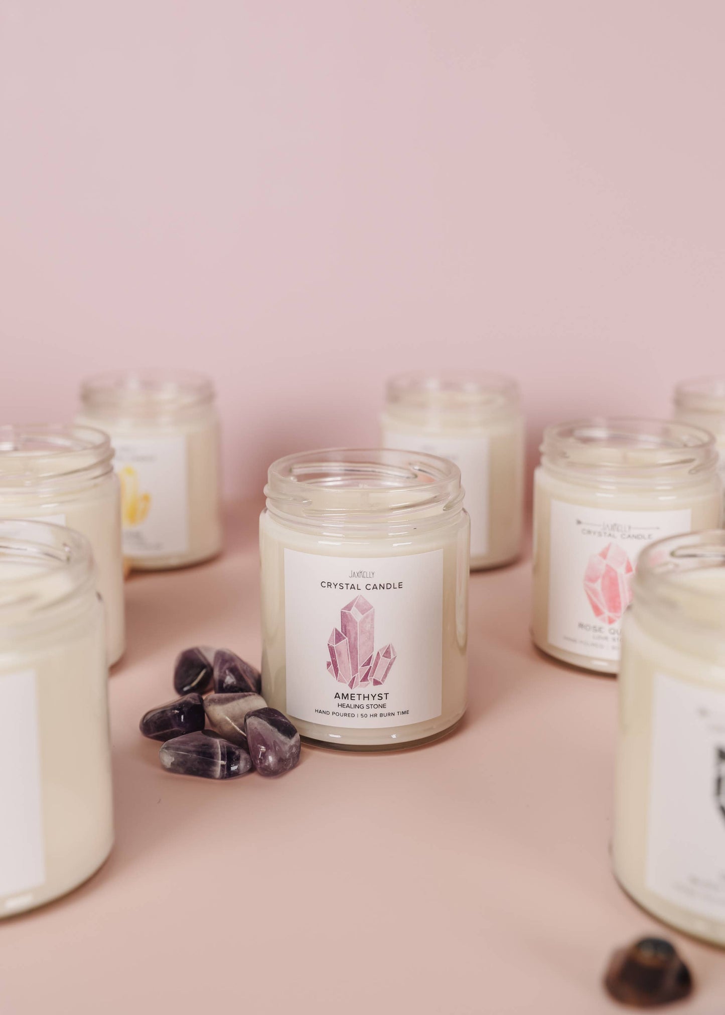 Jax Crystal Candles - Amethyst