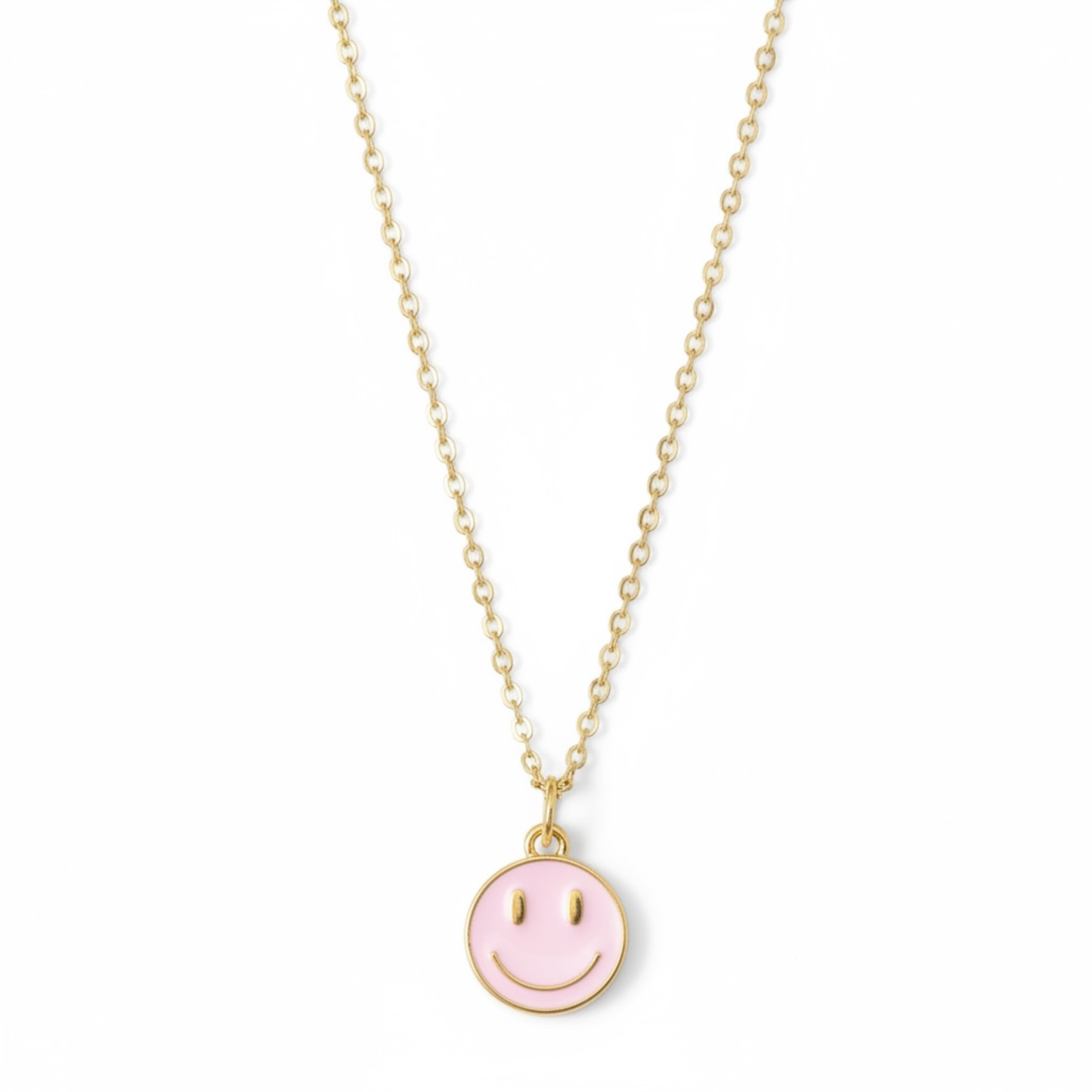 Smiley Necklace in a Bottle