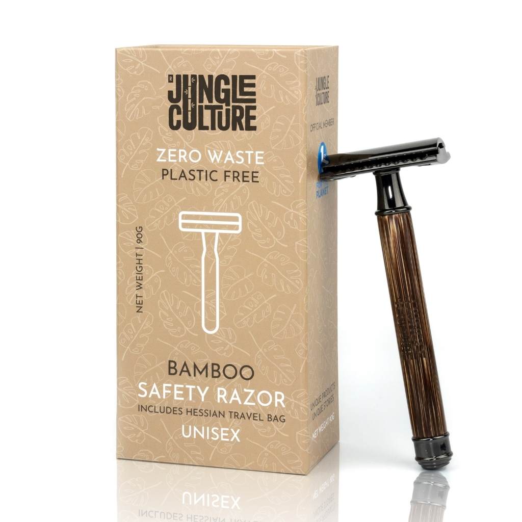 Jungle Bamboo Safety Razor + Stand