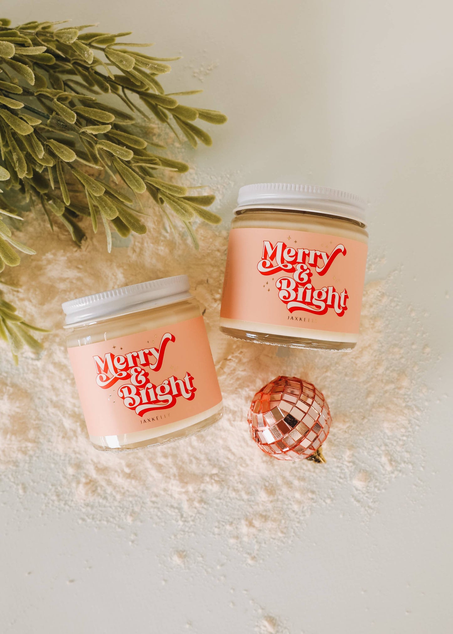 Jax 4oz  Holiday Candle - Merry & Bright